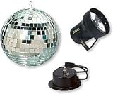 Chauvet 12" Mirror Ball Party Kit