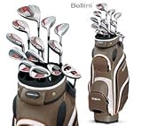 Adams Lady A7 OS 14-Piece Bellini Full Set in Standard Length : Right, 13 Clubs + Cart Bag