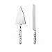 Pfaltzgraff Winterbury 2-Piece Cake Server asnd Knife Serving Set