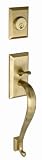 Fifth Avenue Handleset Exterior with S-Grip, Vintage (Antique) Brass Finish #GS73-FAVSGR-HS-SC