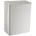 Impact 1112 7-3/4" Width, 11" Height, 4-1/2" Depth, Sanitory Napkin Wall-Mount White Receptacle