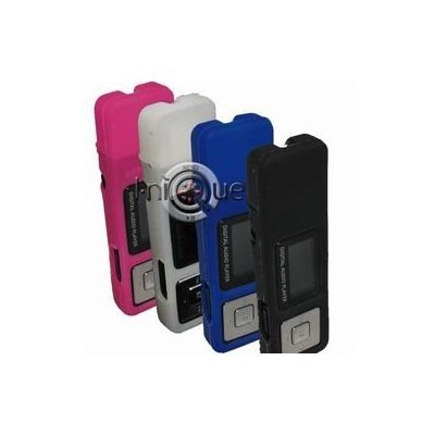i-nique Colour-Me (BLACK) Silicone skin case - Samsung YP-U2