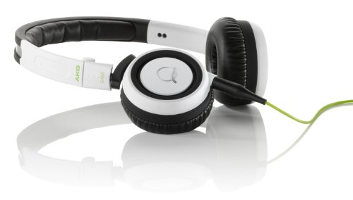 AKG Q460 Mini Kopfh&ouml;rer mit Apple iPhone Steuerung wei&szlig;