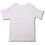 Baby Pure White Short Sleeve Tee Shirt
