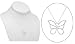 Cut Out Butterfly Pendant Necklace Emitations