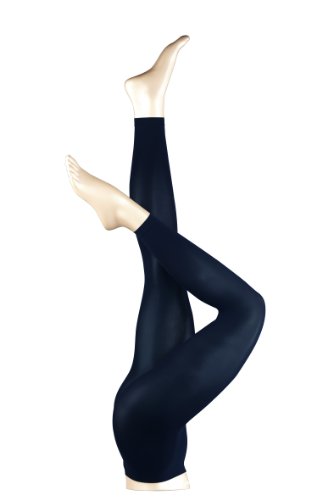 FALKE Pure matt 50 LG 40789 Damen Leggins, Gr. 40/ 42 blau (marine 6179) Preisvergleich