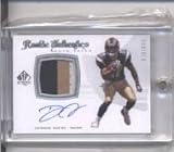 2008 SP Authentic #273 Donnie Avery JSY AU RC - St. Louis Rams (RC - Rookie Card - Piece of Authentic Jersey - Autographed - Serial #d)(Football Cards)