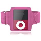Electronics : TeckNet MT-087 IPOD NANO 3rd GENERATION NANO Armband BRAND NEW - Pink