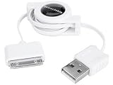 inspiretech iPod iPhone iTouch Retractable Dock to USB Connector
