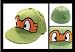 TMNT Teenage Mutant Ninja Turtles - Michelangelo Face Logo Flatbill Flex Fit Hat Cap