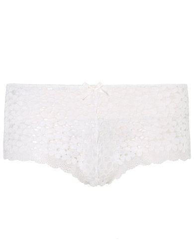 Accessorize Womens Vintage Daisy Lace Shorty Briefs