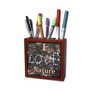 Lee Hiller Photography I Love Nature - Lee Hiller Photography I Love Nature - Tile Pen Holders-5 inch tile pen holder