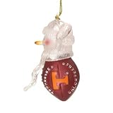 NCAA Tennessee Volunteers Acrylic Snowman Football 2 3/4