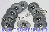 2 Holes Flange Ball Transfer Unit pack of 10 Mounted Bearings