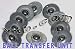 2 Holes Flange Ball Transfer Unit pack of 10 Mounted Bearings