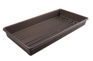 Hydrofarm CKTRAYH 10-Inch by 20-Inch Heavy Duty Plastic Cut Kit Tray with Hole On Sale