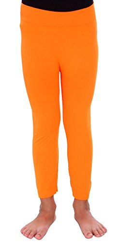 Simplicity Girl's Stretchy Seamless Ankle Length Leggings