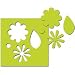 EK Success Tools Punch, Flowers and Leaves, Large