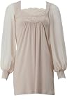 AXParis Lace Trim Viscose Dress