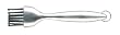 William Bounds Sili 7-Inch Basting Brush, Black