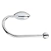 :USE Ollipsis Single Toilet Tissue Holder, Polished Chrome