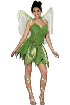 Tinkerbell Fairy Teen Costume Size 3-5