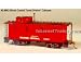 American Model Builders HO Scale 28' Caboose Kit - Illinois Central Iowa Division