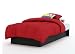 Twin Size Platform Bed Contemporary Style in Solid Black Finish