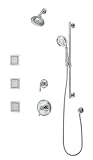 KOHLER K-10855-4-CP Devonshire Luxury Performance Showering Package, Polished Chrome
