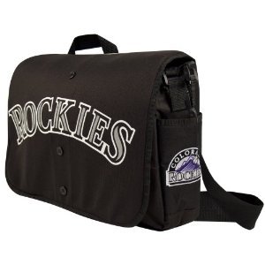 Colorado Rockies MLB Little Earth Messenger Laptop Bag