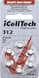 iCellTech Size 312 Hearing Aid Batteries (60 batteries)