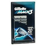 Gillette MACH3 - 20 cartridges