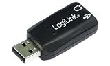 LogiLink USB Soundkarte mit Virtual 3D Soundeffekt