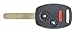 2006+ Honda Odyssey & Ridgeline - 3 Button Remote Head Key (Factory Original - NEW)