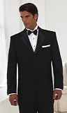 Review   / Geoffrey Beene Three Button Notch Lapel Super 100's Tuxedo Jacket