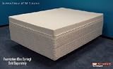 Strobel Supple-Pedic 4500D Deluxe Memory Foam King Mattress