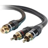 Dayton Audio RCAY-FMMB RCA Y Cable 1 F To 2 M Bulk 5 Pcs.