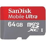 SanDisk 64GB Mobile Ultra MicroSDXC Memory Card