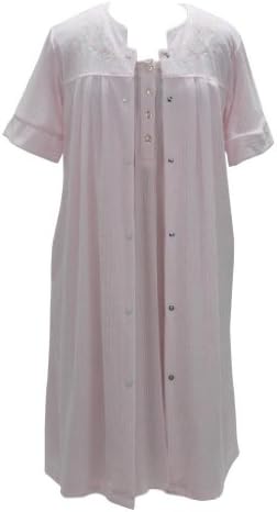 New Miss Elaine Mint/Pink Short Gown & Robe set - M