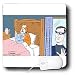 Londons Times Funny Animals Cartoons - To Catch a Thief - Mouse Pads