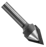 WHITESIDE MACHINE 1541 SOLID CARBIDE 3F 60 DEGREE V-GROOVE ROUTER BIT W/INCLUDED ANGLE 1/4 DIA