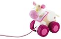Sevi Eco-Friendly Mini Pull Along Toy, Cow