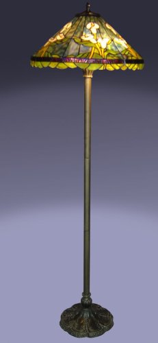 Tiffany Style Calla Lilly Floor Lamp