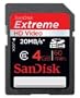 SanDisk 4GB Extreme SDHC Class 10 Memory Card