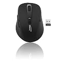 Gamekraft 318AG Cordless Optical Mouse Black - nano USB wireless receiver - 2.4 GHz - 1600dPi - Blue Optical Technology (BATTERIES INCLUDED)