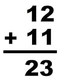 Basic Ordered Addition Flash Cards