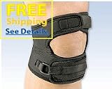 Professional Sports Medicine Dual Action Neoprene Knee (Patella) Support Brace, Size: Small (13 -14