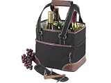 Outdoor Living : Classic Four Bottle Canvas Ice Cooler