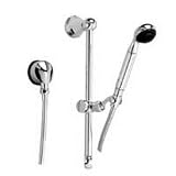 Jado - 818 Series Comp Personal Handshower On Bar - Platinum Nickel Finish
