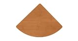 Bush Series A Corner Connector, Natural Cherry/Slate Gray, 26-7/8wx26-7/8dx1h (WC57429)
